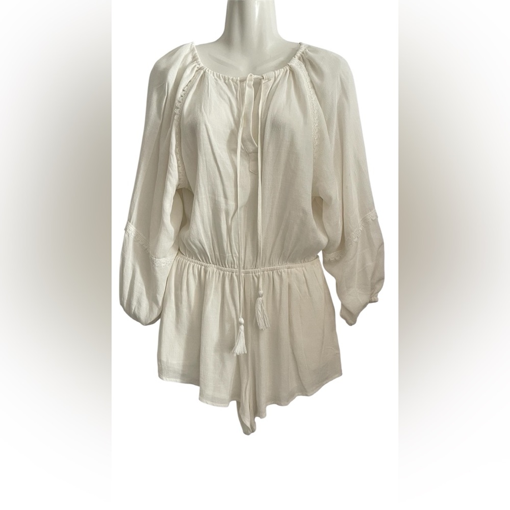 Mustard Seed Romper Cream